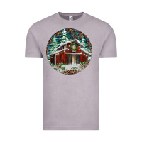 Vintage Zinc Barn Christmas Vintage Tee - RanaPortraitStore