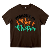 Chocolate Brown promoted to big brother Heavy Core Tee - Artiststas