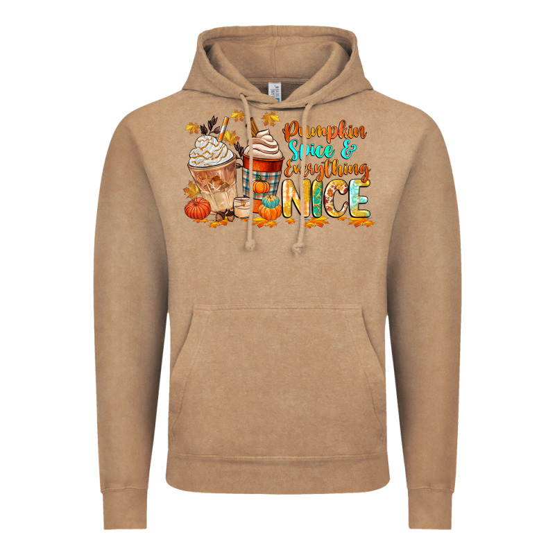 Pumpkin Spice And Everything Nice Vintage Hoodie by CowGirlArtShop | Teevron