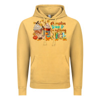 Vintage Mustard pumpkin spice and everything nice Vintage Hoodie - CowGirlArtShop