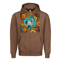 Chestnut arabian horse Zipper Hoodie - LillyAllenDesigns