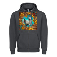 Smoke arabian horse Zipper Hoodie - LillyAllenDesigns
