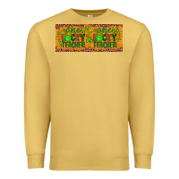Antique Gold Western St. Patrick's Day One Lucky Teacher Premium Sweatshirt - Artiststas