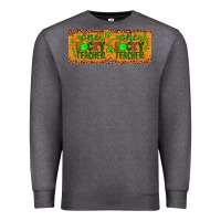 Charcoal Heather Western St. Patrick's Day One Lucky Teacher Premium Sweatshirt - Artiststas