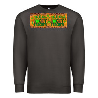 Smoke Western St. Patrick's Day One Lucky Teacher Premium Sweatshirt - Artiststas