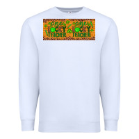 White Western St. Patrick's Day One Lucky Teacher Premium Sweatshirt - Artiststas