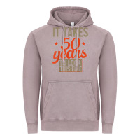 Vintage Zinc 50 years old 50th birthday gifts for men and women Vintage Hoodie - minhPixels