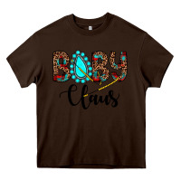 Chocolate Brown baby claus Heavy Core Tee - JahusDesignShop