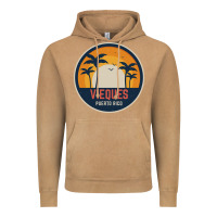 Vieques Puerto Rico Vintage Hoodie | Teevron