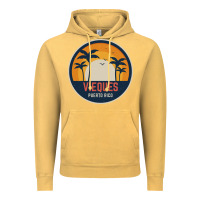 Vintage Mustard Vieques Puerto Rico Vintage Hoodie - minhPixels