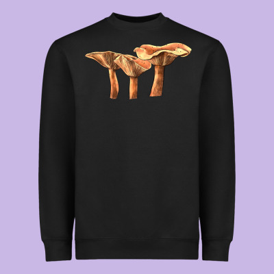 Lactarius Rufus Mushroom Illustrations Heavyweight Sweatshirt Designed By Lillyallendesigns