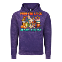 Cloud Purple pumpkin spice and jesus christ Vintage Hoodie - CowGirlArtShop