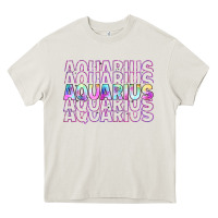 Cream aquarius Heavy Core Tee - Artiststas