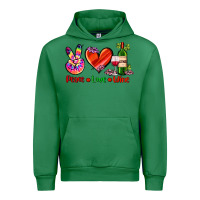 Emerald peace love wine Urban Hoodie - AdoDesignShop