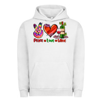 Pigment Lunar Rock peace love wine Urban Hoodie - AdoDesignShop