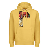 Antique Gold farm life alphabet lowercase letters r Premium Hoodie - BundleAndBundleShop