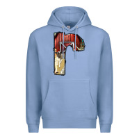 Colony Blue farm life alphabet lowercase letters r Premium Hoodie - BundleAndBundleShop