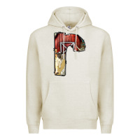 Oatmeal Heather farm life alphabet lowercase letters r Premium Hoodie - BundleAndBundleShop
