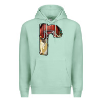 Seafoam farm life alphabet lowercase letters r Premium Hoodie - BundleAndBundleShop