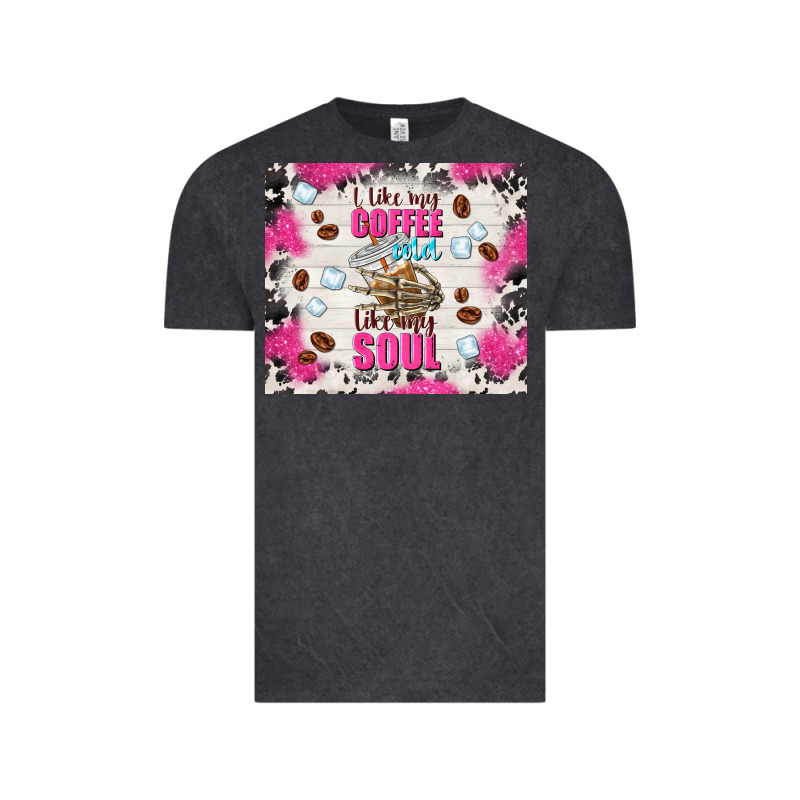 I Like My Coffee Cold Like My Soul Vintage Tee by TumblerDesignByShophia | Teevron