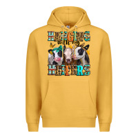 Mustard hanging with my heifers Premium Hoodie - Jasminsmagicworld