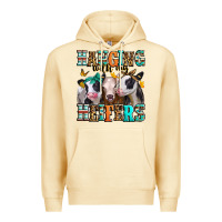 Pina Colada hanging with my heifers Premium Hoodie - Jasminsmagicworld