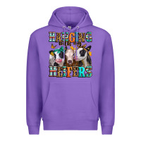 Purple hanging with my heifers Premium Hoodie - Jasminsmagicworld