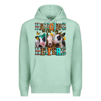 Seafoam hanging with my heifers Premium Hoodie - Jasminsmagicworld