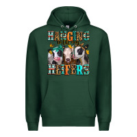 Sports Green hanging with my heifers Premium Hoodie - Jasminsmagicworld