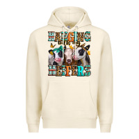 Tofu hanging with my heifers Premium Hoodie - Jasminsmagicworld