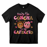 Black you're the concha to my cafecito Heavy Core Tee - Artiststas