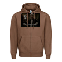 Chestnut Phil Leotardo How About This Humidity Zipper Hoodie - minhPixels