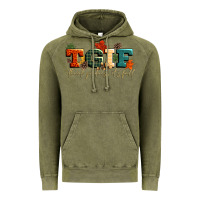Vintage Olive tgif thank goodness its fall Vintage Hoodie - CowGirlArtShop