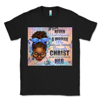 Black Never Underestimate a Woman Who Does Classic Tee - texasbilliewilder