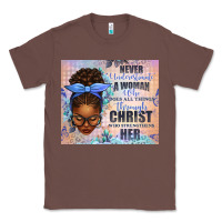 Chestnut Never Underestimate a Woman Who Does Classic Tee - texasbilliewilder