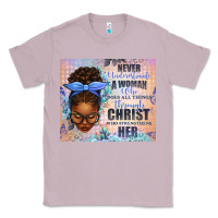 Lilac Never Underestimate a Woman Who Does Classic Tee - texasbilliewilder