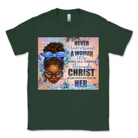 Sports Green Never Underestimate a Woman Who Does Classic Tee - texasbilliewilder