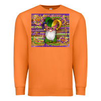 Carrot mardi gras gnomes mask serape sunflowers Premium Sweatshirt - Artiststas