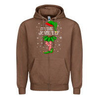 Matching Family Group I'm The Jovie Elf Christmas T Shirt Zipper Hoodie | Teevron