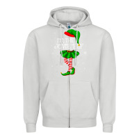 Dove Grey matching family group i'm the jovie elf christmas t shirt Zipper Hoodie - minhPixels