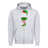 Heather Grey matching family group i'm the jovie elf christmas t shirt Zipper Hoodie - minhPixels