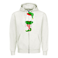 Oatmeal Heather matching family group i'm the jovie elf christmas t shirt Zipper Hoodie - minhPixels