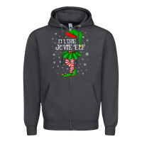 Smoke matching family group i'm the jovie elf christmas t shirt Zipper Hoodie - minhPixels