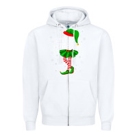 White matching family group i'm the jovie elf christmas t shirt Zipper Hoodie - minhPixels