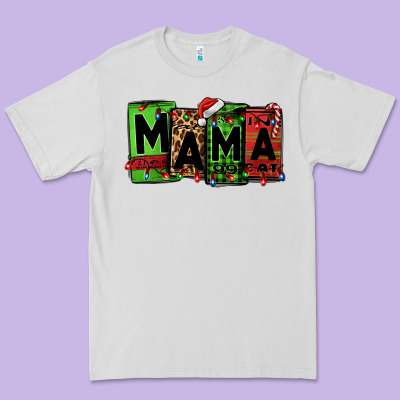 Christmas Mama Premium Tee Designed By Jasminsmagicworld
