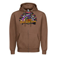 Chestnut Halloween Zipper Hoodie - SublimationCraftShop