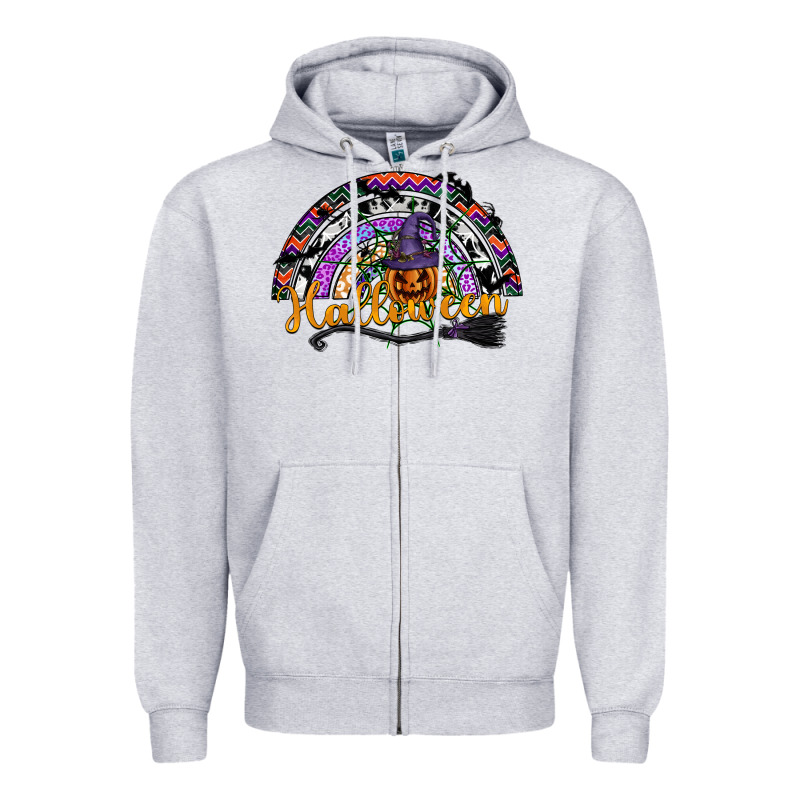Halloween Zipper Hoodie by SublimationCraftShop | Teevron