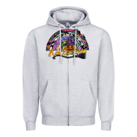 Heather Grey Halloween Zipper Hoodie - SublimationCraftShop