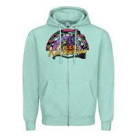 Seafoam Halloween Zipper Hoodie - SublimationCraftShop