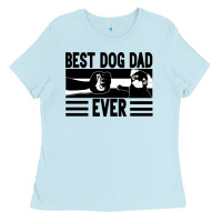 Best Dog Dad Ever Ladies Tee | Teevron